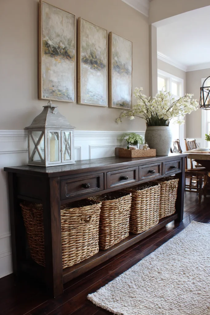 Use a Basket for Storage