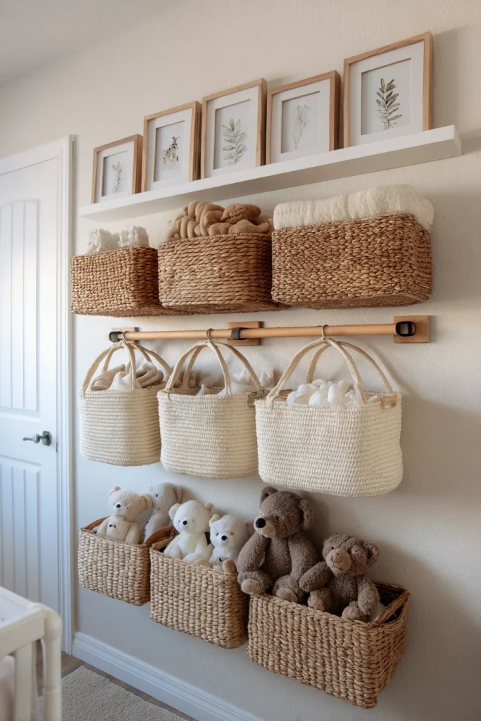 Vertical Storage Baskets