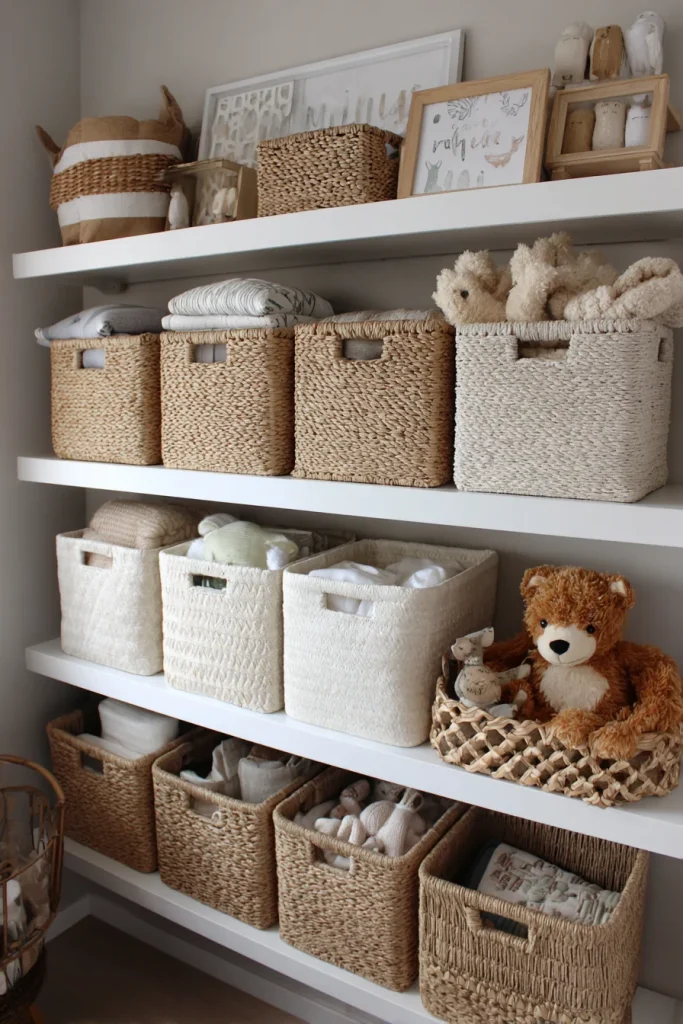 Woven Baskets for Storage